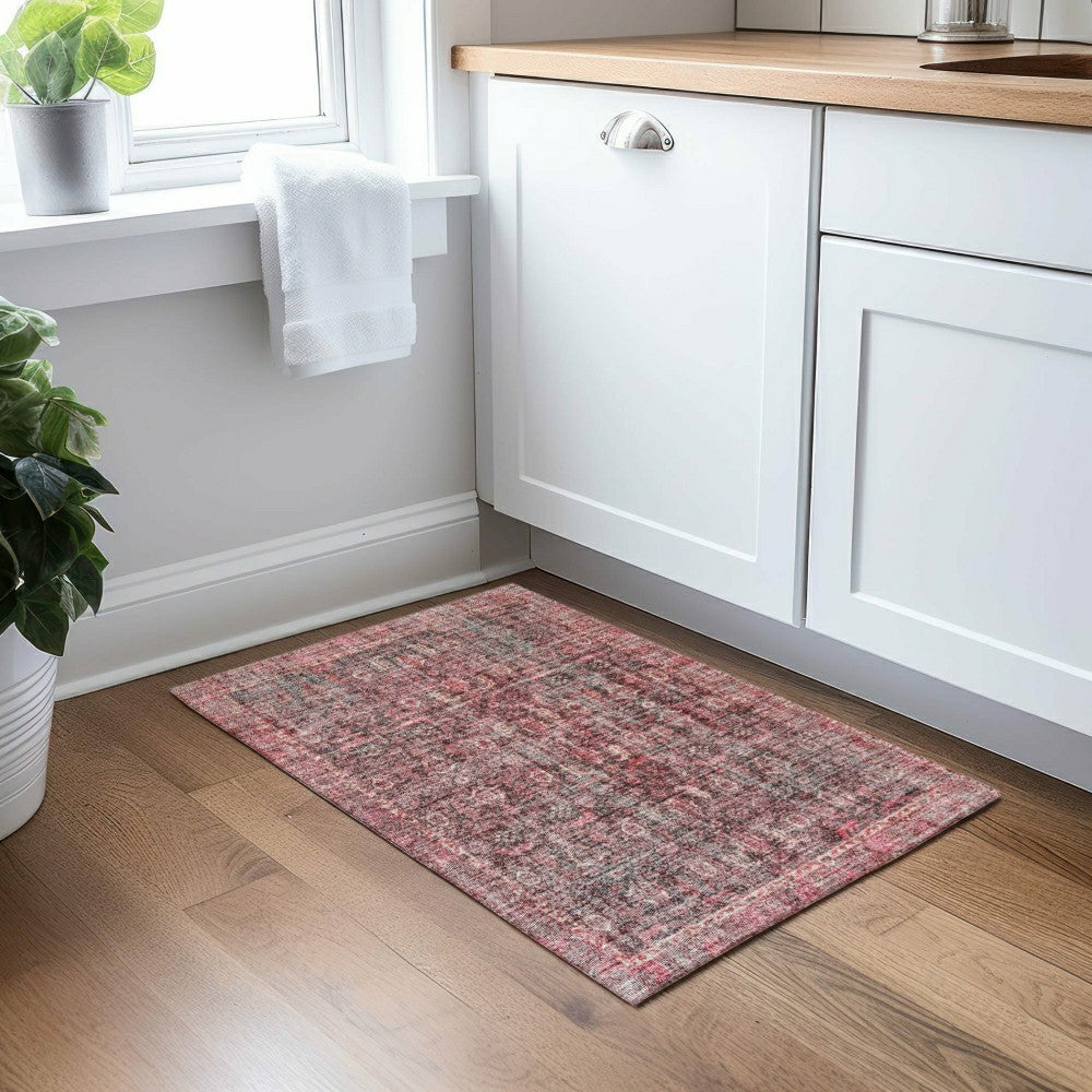 Plow & Hearth Karaj Polyester Area Rug