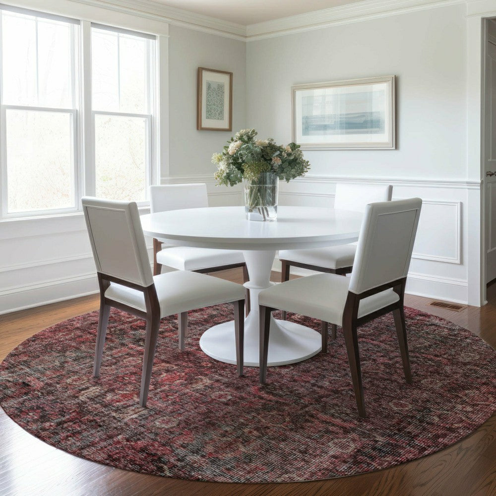 Plow & Hearth Karaj Polyester Area Rug