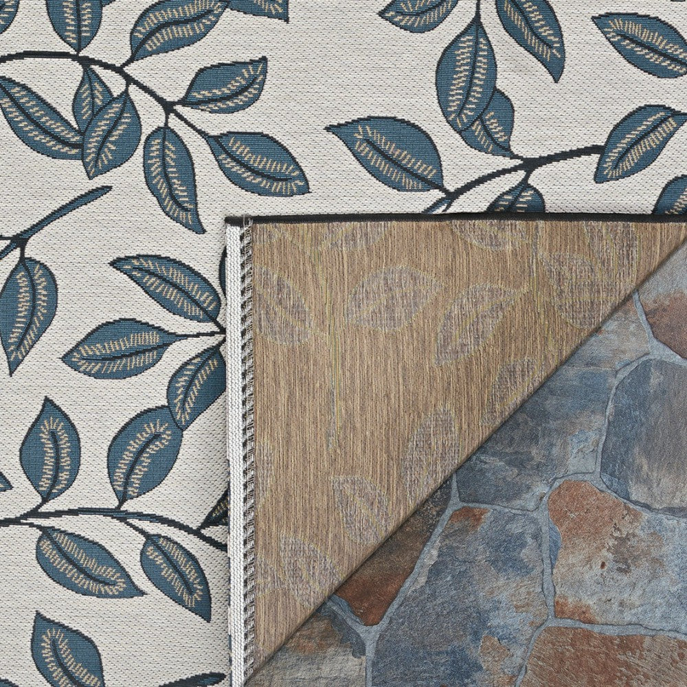 Plow & Hearth Dolce Summer Ivy Indoor/Outdoor Area Rug