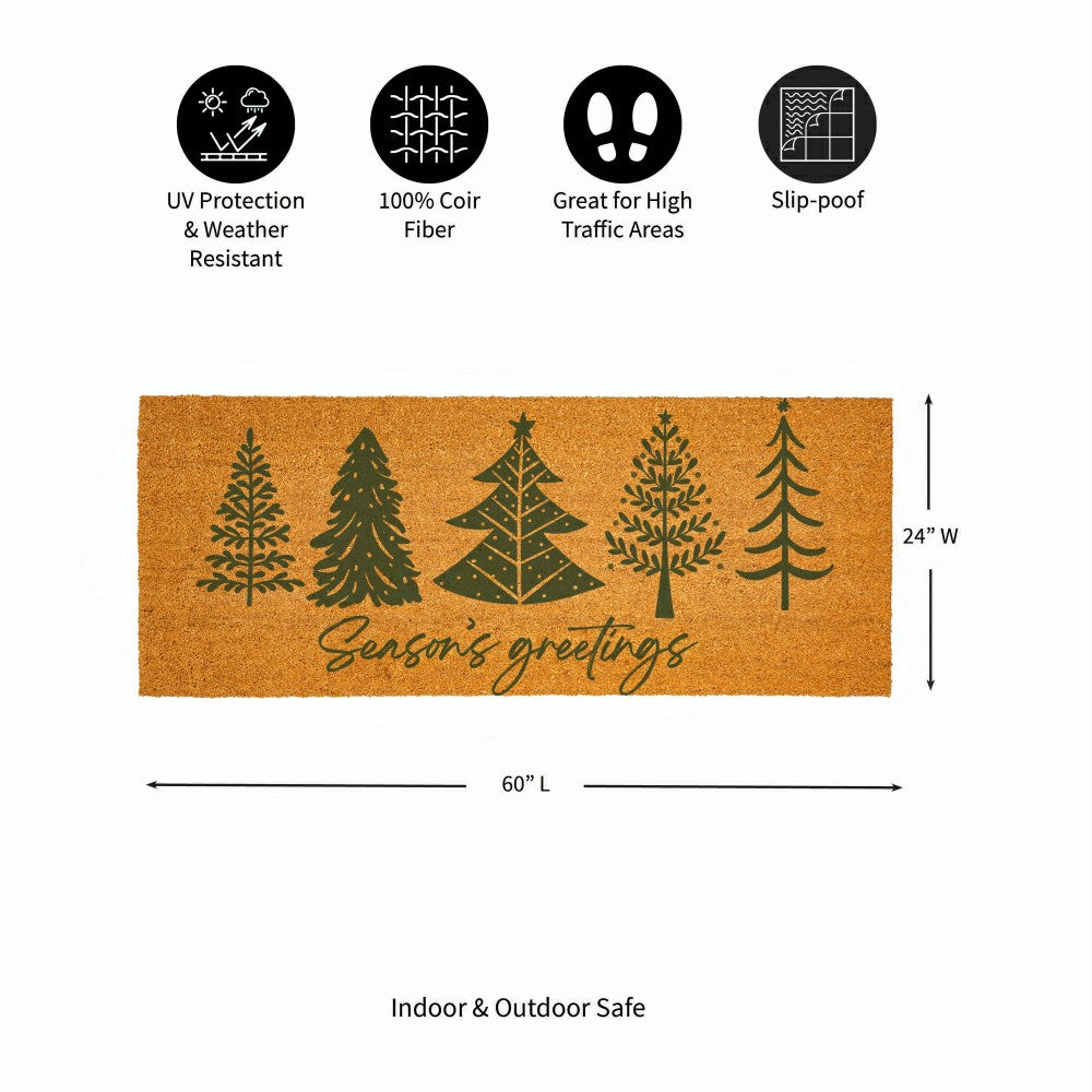Plow & Hearth 60X24” COIR MAT