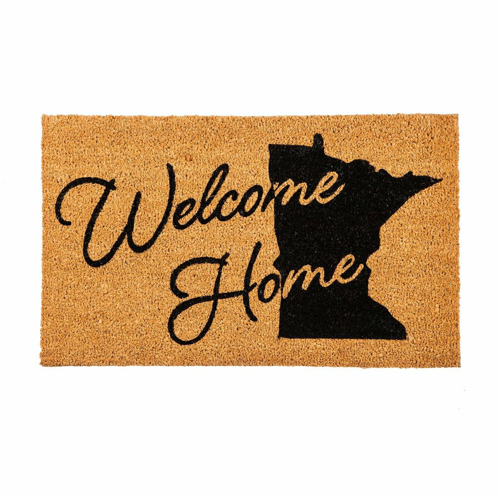 Plow & Hearth Coir mat, Minnesota