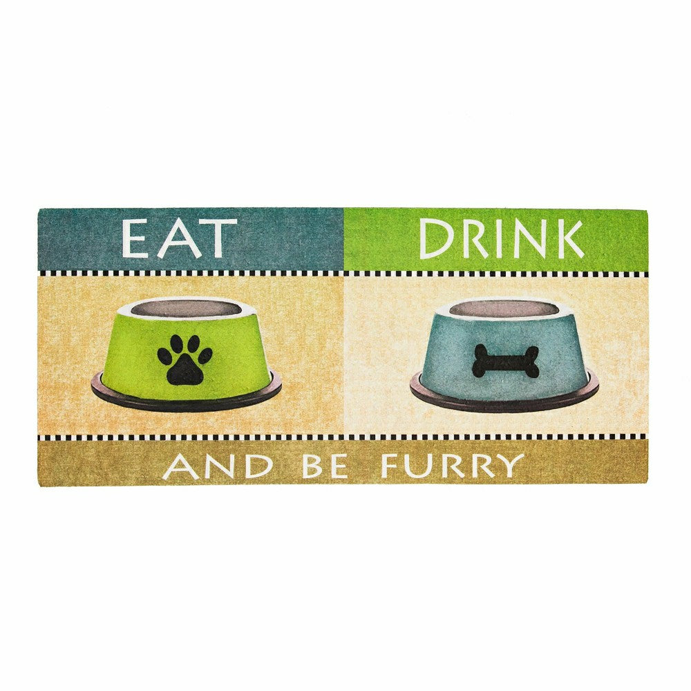 Plow & Hearth Sassafras Paw Print Set of 4 (43BM007+43201+431125+43N1634)