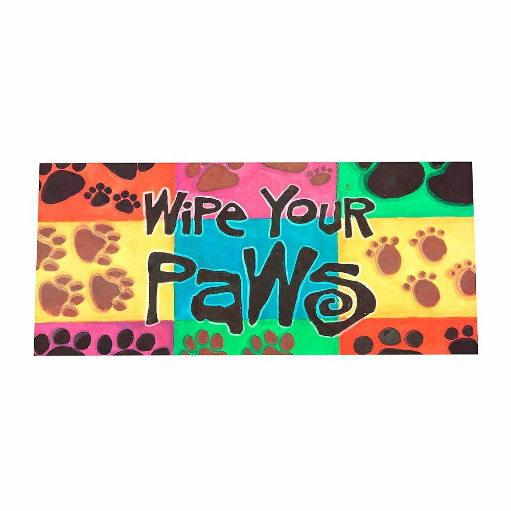 Plow & Hearth Sassafras Paw Print Set of 4 (43BM007+43201+431125+43N1634)