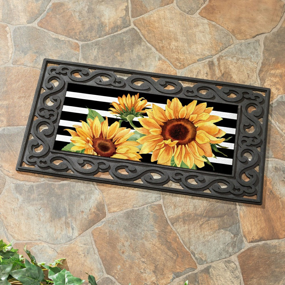 Plow & Hearth Home Sweet Mushroom Home Sassafras Switch Mat