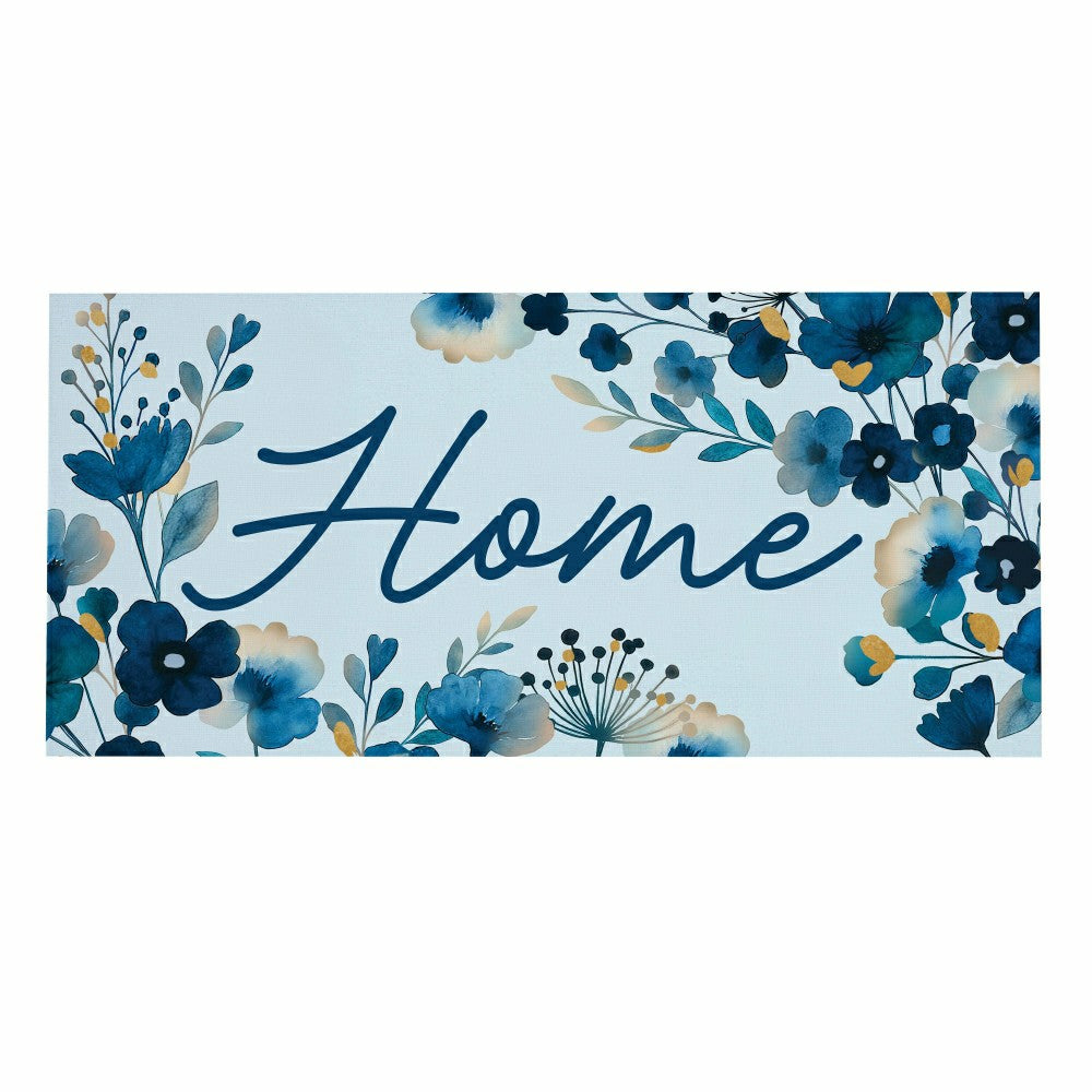 Plow & Hearth VivaStyle Gilded Meadow Sassafras Switch Mat, 22"Lx10"H