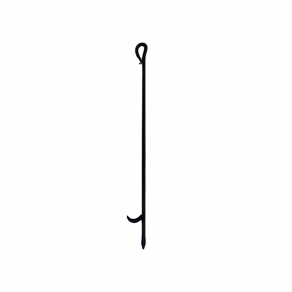 Plow & Hearth Wrought Iron Fireplace Poker