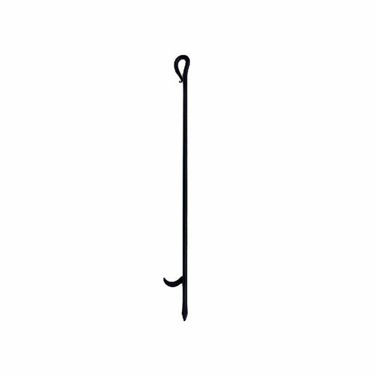 Plow & Hearth Wrought Iron Fireplace Poker
