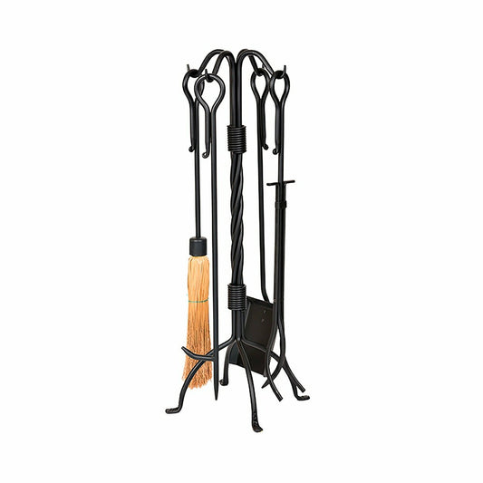 Plow & Hearth Elegant Twist Hearth Tool Set