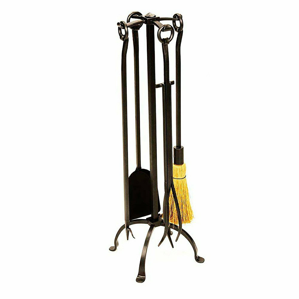 Plow & Hearth English Country Fireplace Tool Set