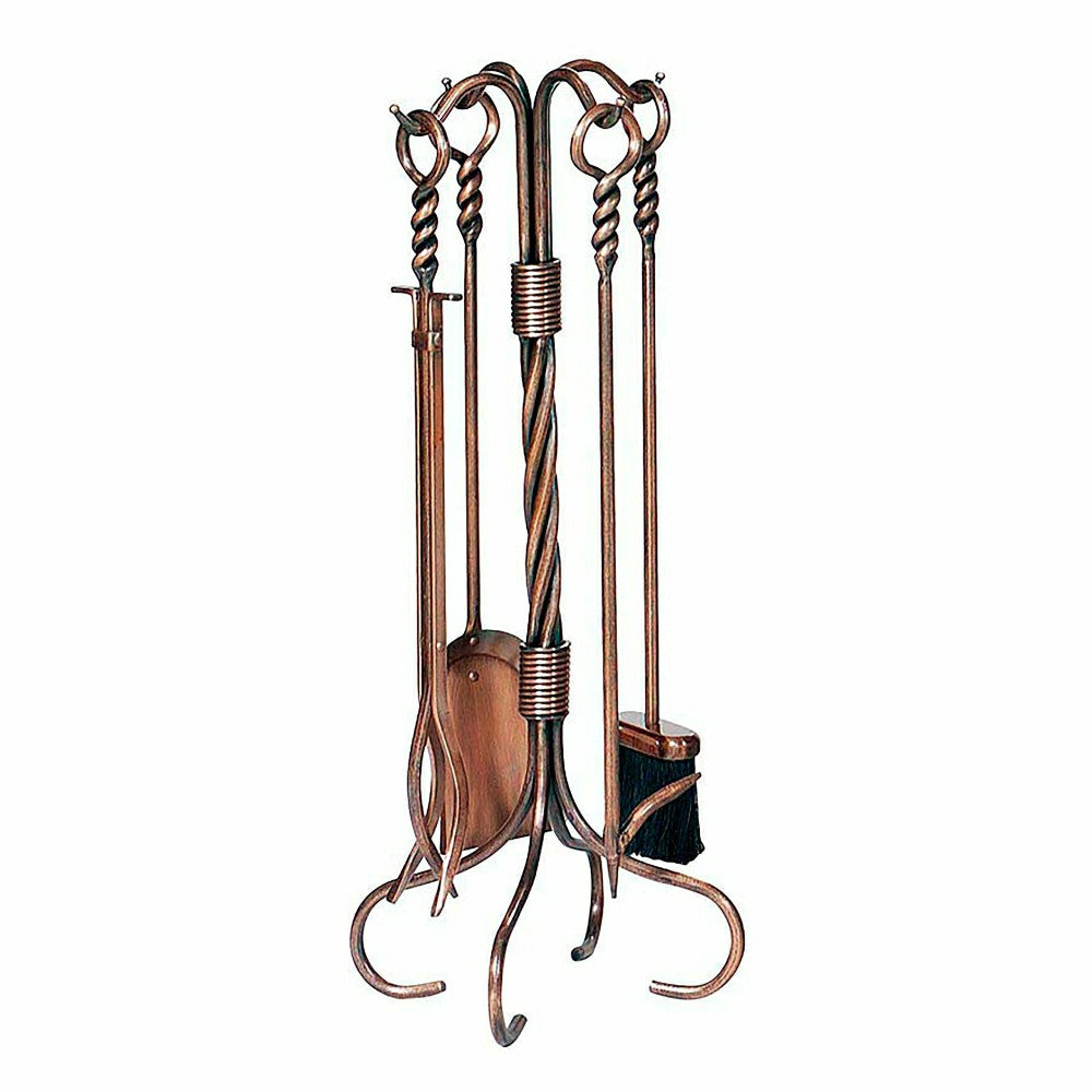 Plow & Hearth Copper Fireplace Tools