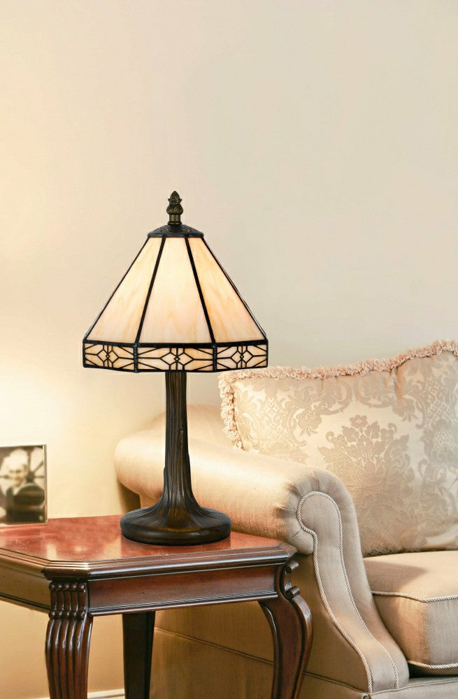 Plow & Hearth Tiffany Lamp with Zinc Base