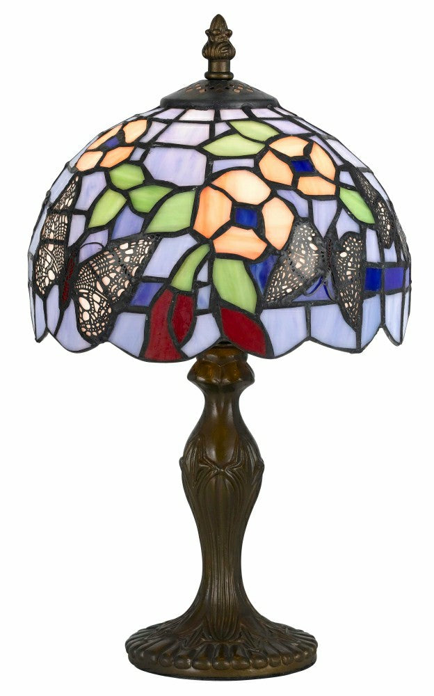 Plow & Hearth Tiffany Butterfly Lamp with Zinc Base