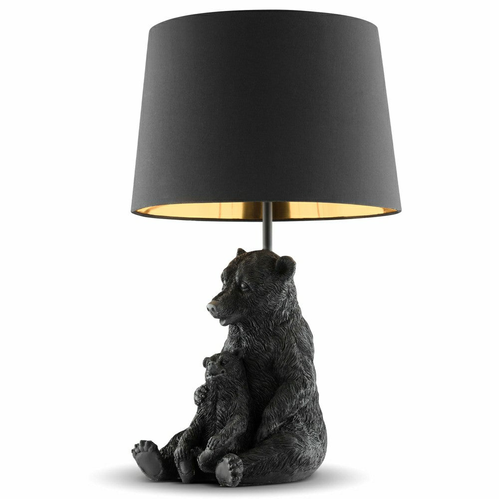 Plow & Hearth Bear and Cub Desk Lamp