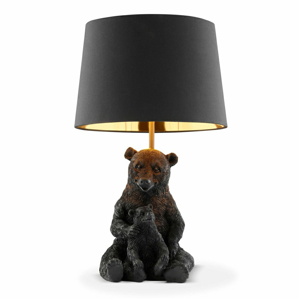 Plow & Hearth Bear and Cub Desk Lamp
