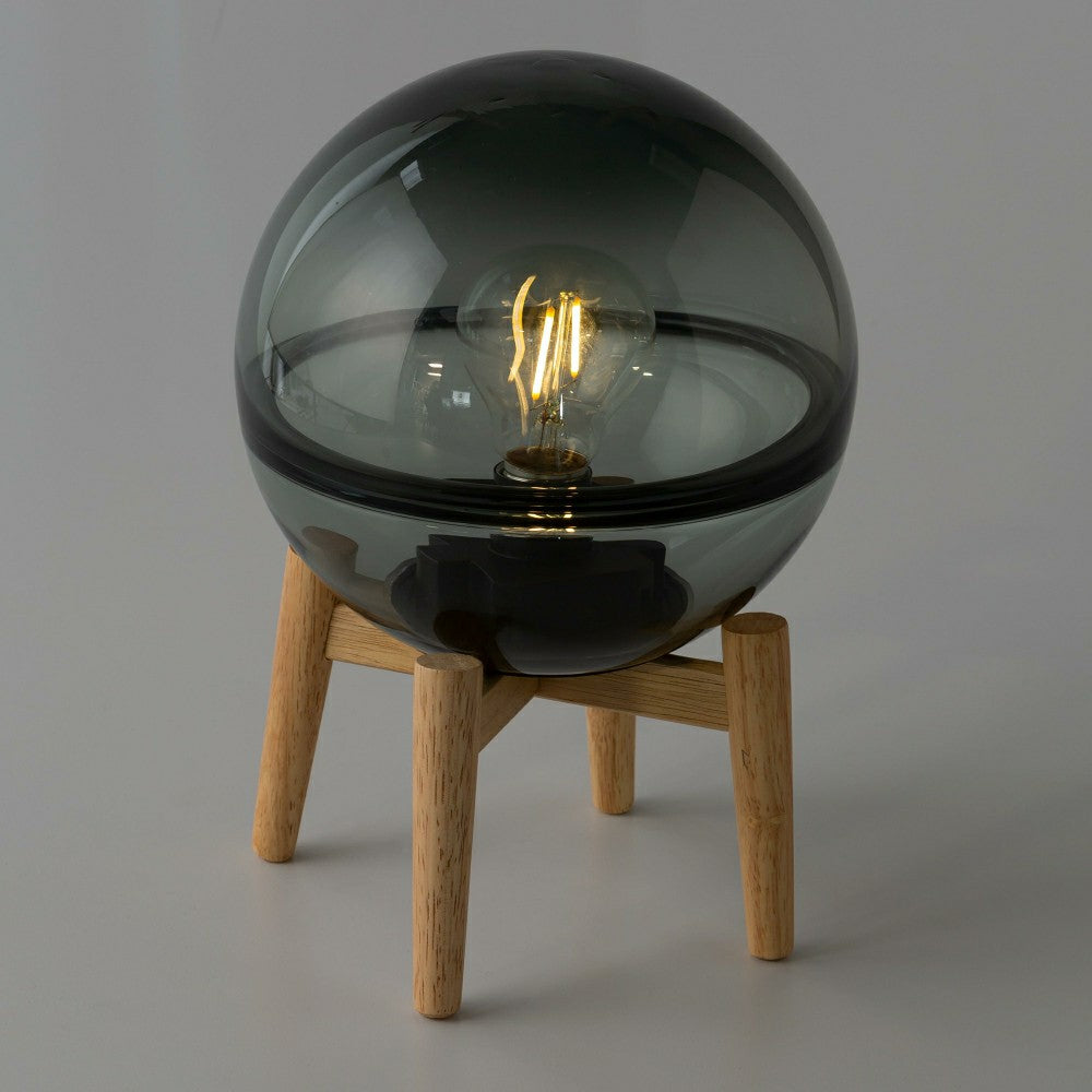 Plow & Hearth Glass Desk Lamp