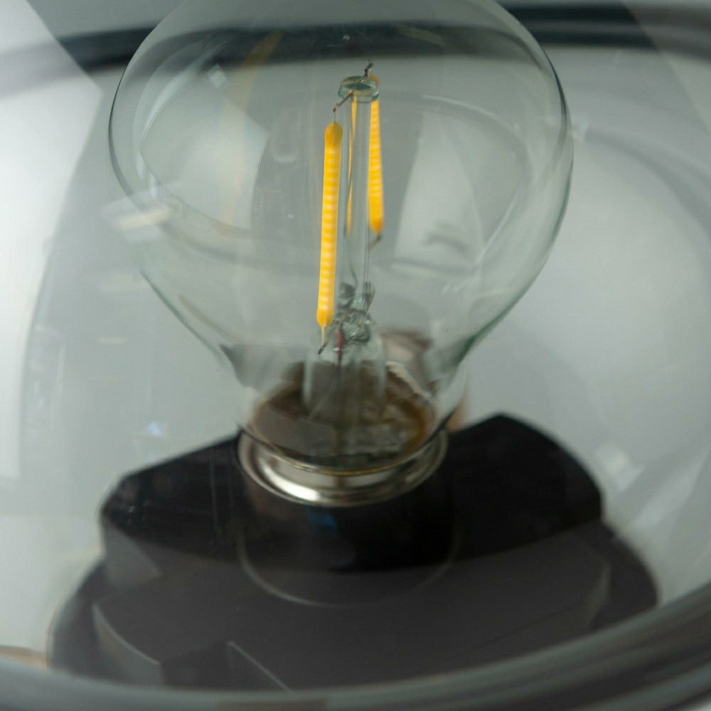 Plow & Hearth Glass Desk Lamp