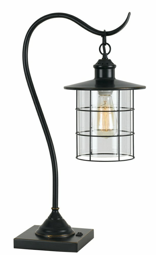 Plow & Hearth Silverton Desk Lamp (Edison Bulb included)
