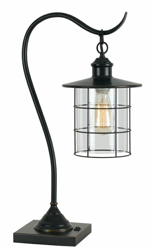 Plow & Hearth Silverton Desk Lamp (Edison Bulb included)