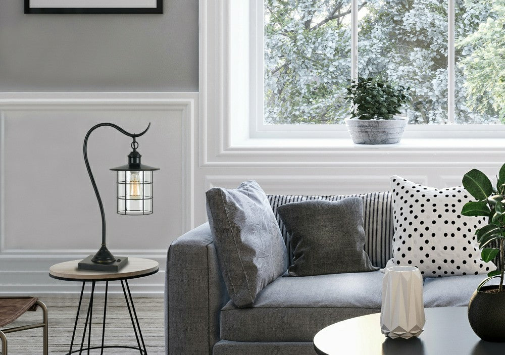 Plow & Hearth Silverton Desk Lamp (Edison Bulb included)