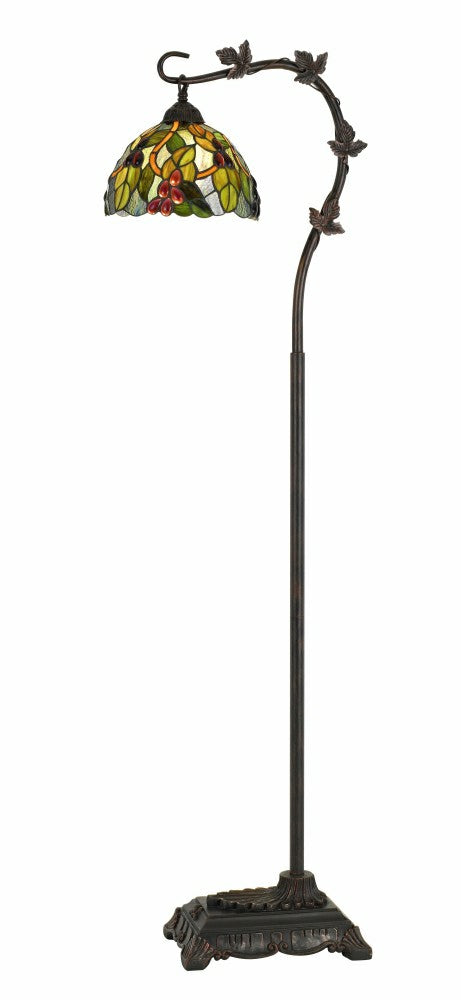 Plow & Hearth Tiffany Cotulla Downbridge Metal Floor Lamp