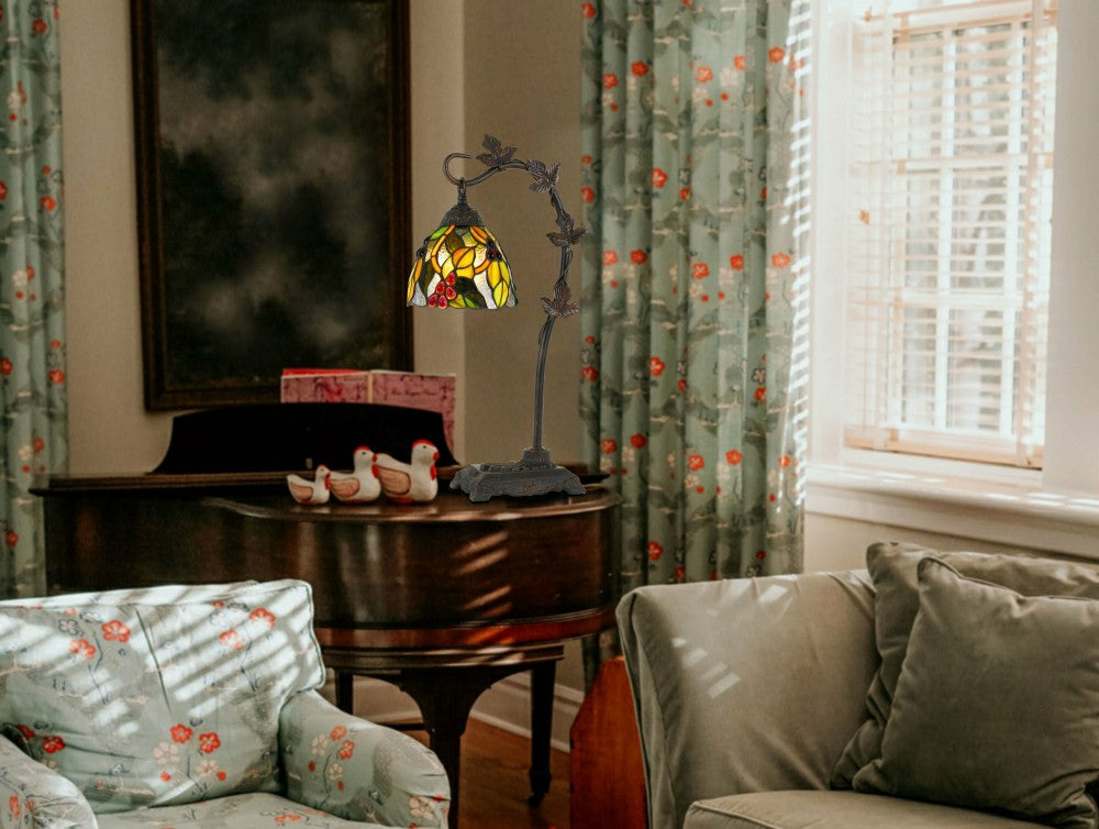 Plow & Hearth Tiffany Cotulla Downbridge Table Lamp