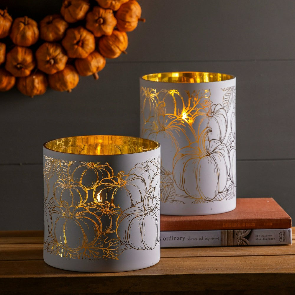 Plow & Hearth Large Pumpkin Hurricane