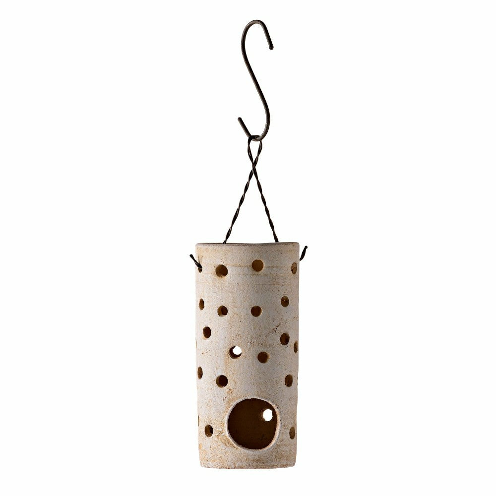 Plow & Hearth Clay Hanging Candle Lantern