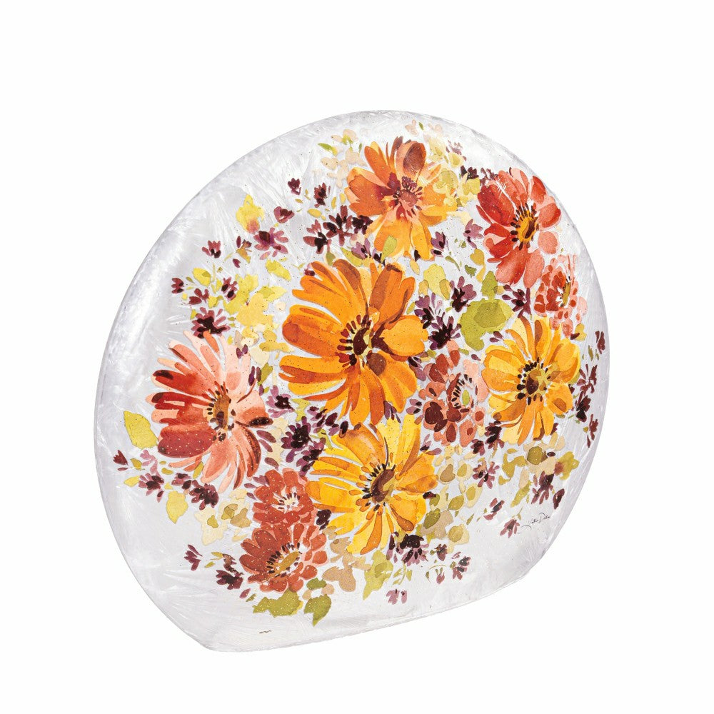 Plow & Hearth Autumn Joy Lighted Orb, Small