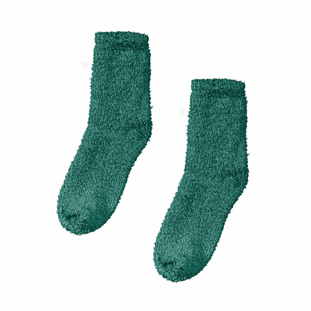 Plow & Hearth Grateful Gatherings Ceramic Flare Cup and Teal Socks Gift Set, 12oz, G