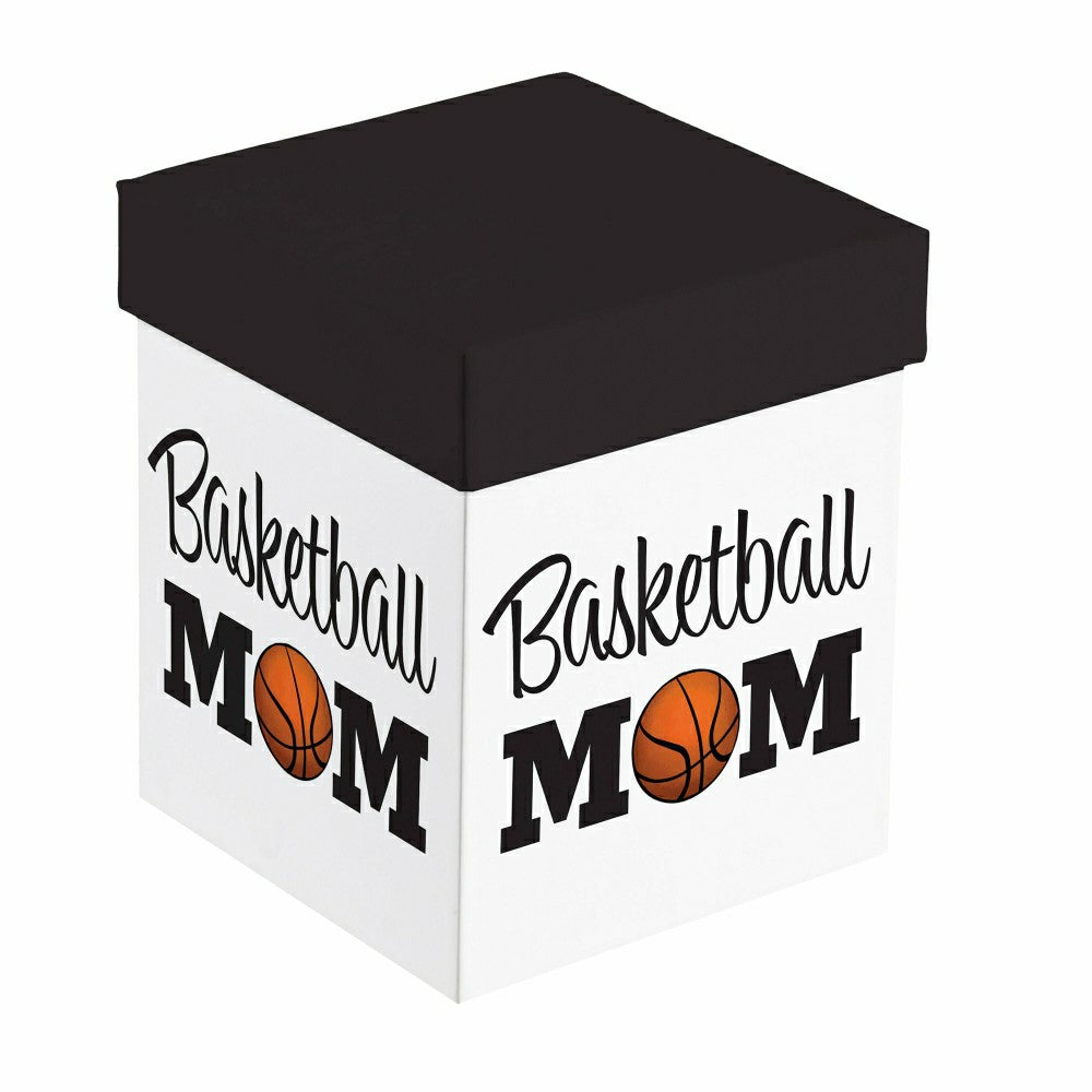 Plow & Hearth American Classic Sports Coffee Cup Ceramic Cup O' Java, Basketball Mom