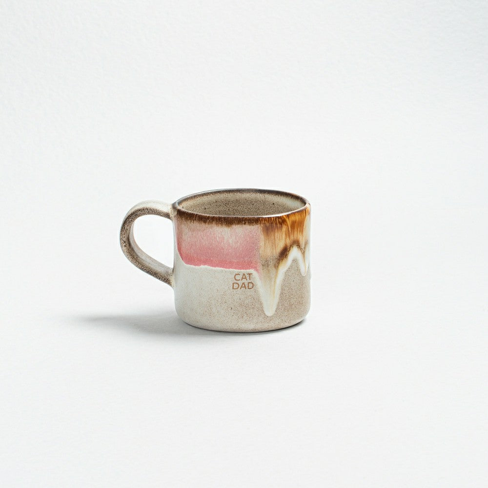 Plow & Hearth Cat Mom & Dad Mugs, 12.2oz, Set of 2