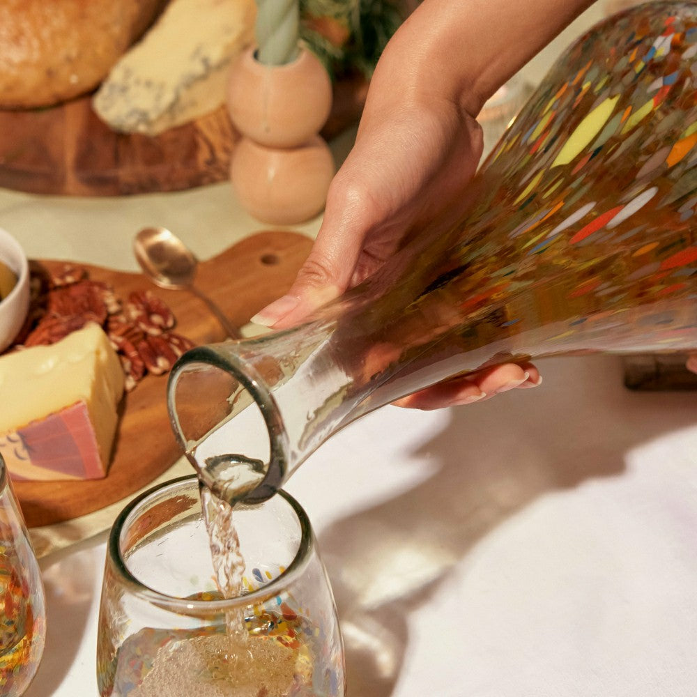 Plow & Hearth Segunda Vida Artistico Wine Decanter