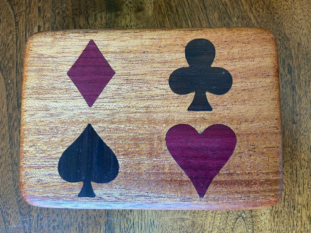 Plow & Hearth Handmade Bridge Set Box With Inlay