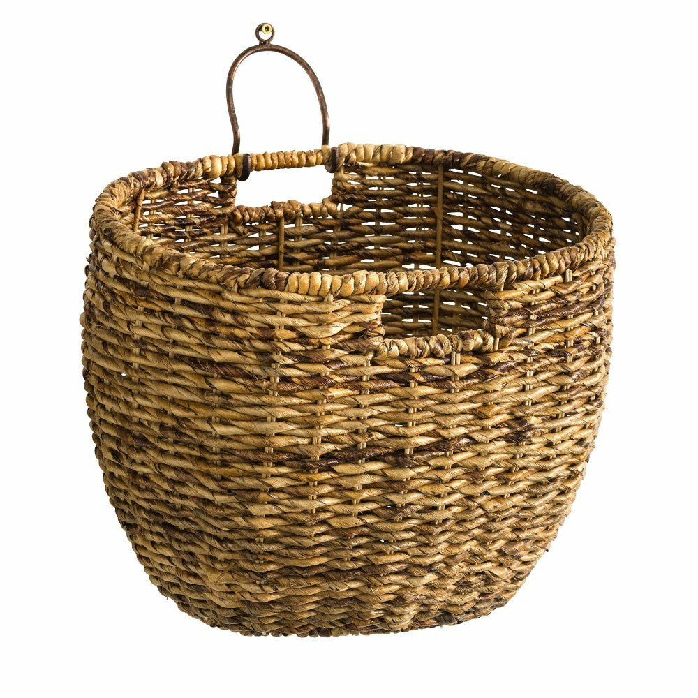 Plow & Hearth Javanese Woven Storage Basket
