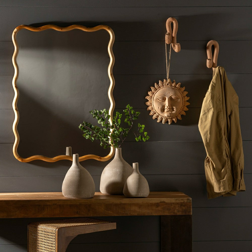 Plow & Hearth Clay Wall Hook, Set of 2