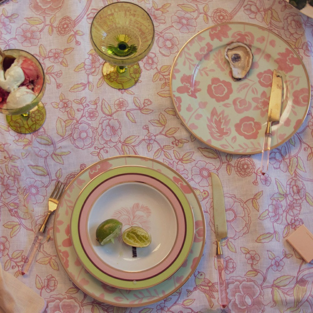 Plow & Hearth Alma Hortus Tablecloth