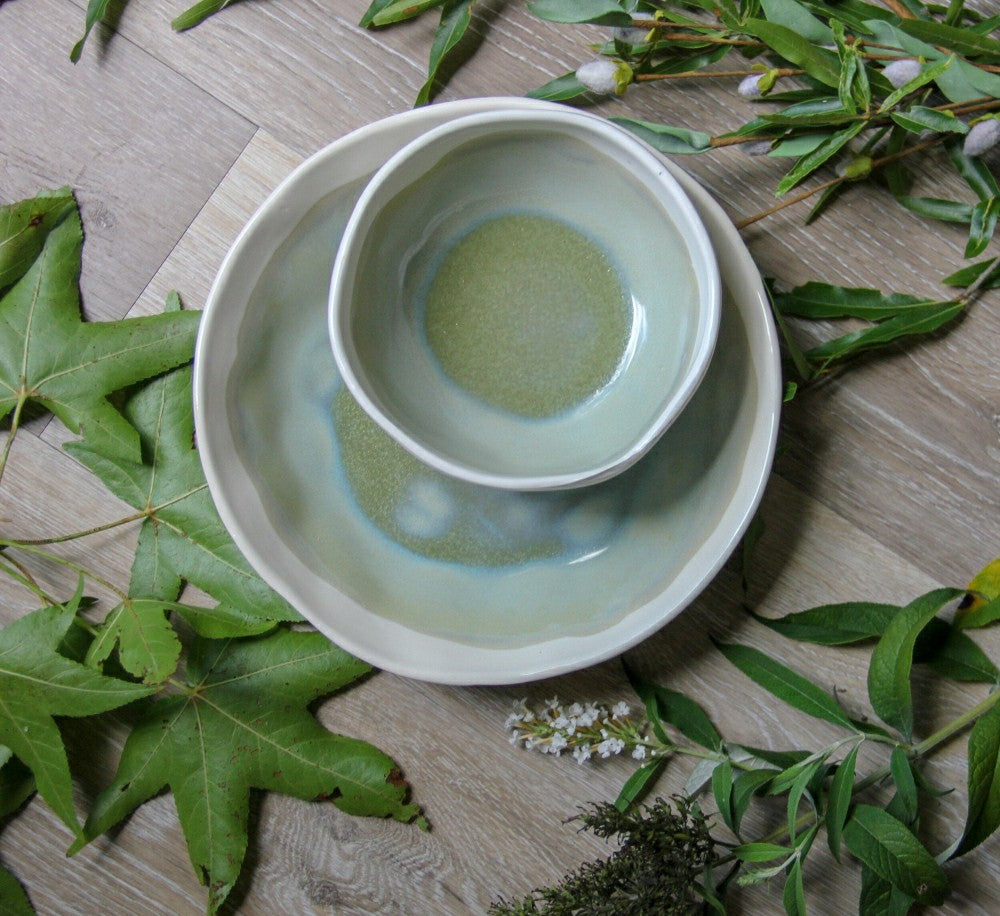 Plow & Hearth Large Artisan Bowls