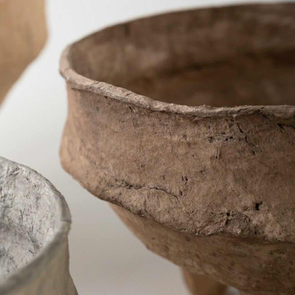 Plow & Hearth Paper Mache Bowls Set of 3