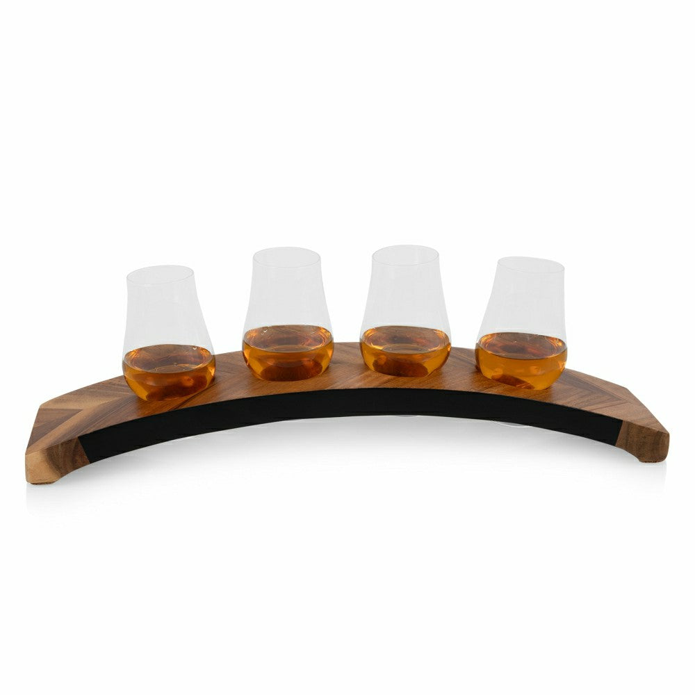 Plow & Hearth Lowlands Whiskey Flight Glencairn® Glass Tasting Set