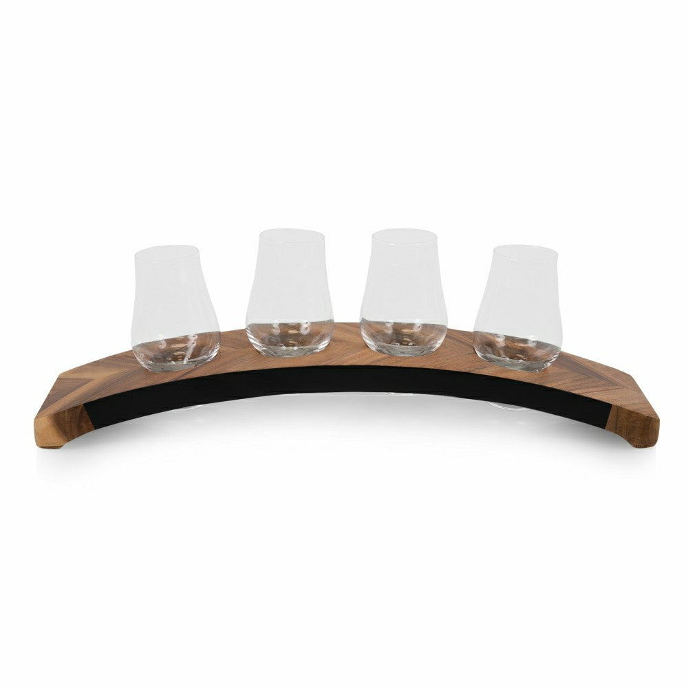 Plow & Hearth Lowlands Whiskey Flight Glencairn® Glass Tasting Set