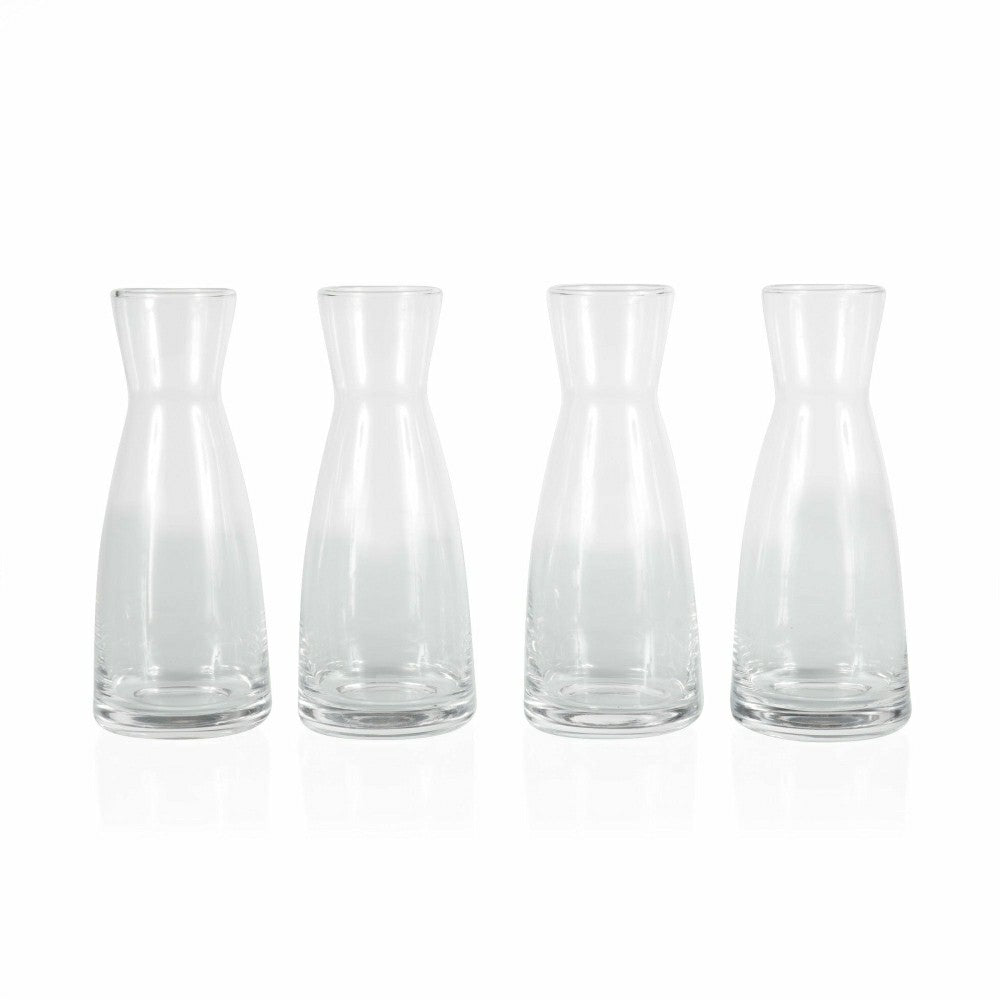 Plow & Hearth Cava Wine Tasting Kit with 4 Glass Carafes