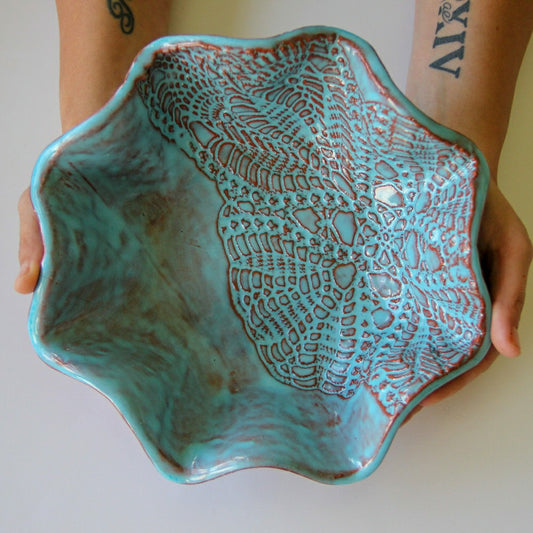 Plow & Hearth Blossom Bowl