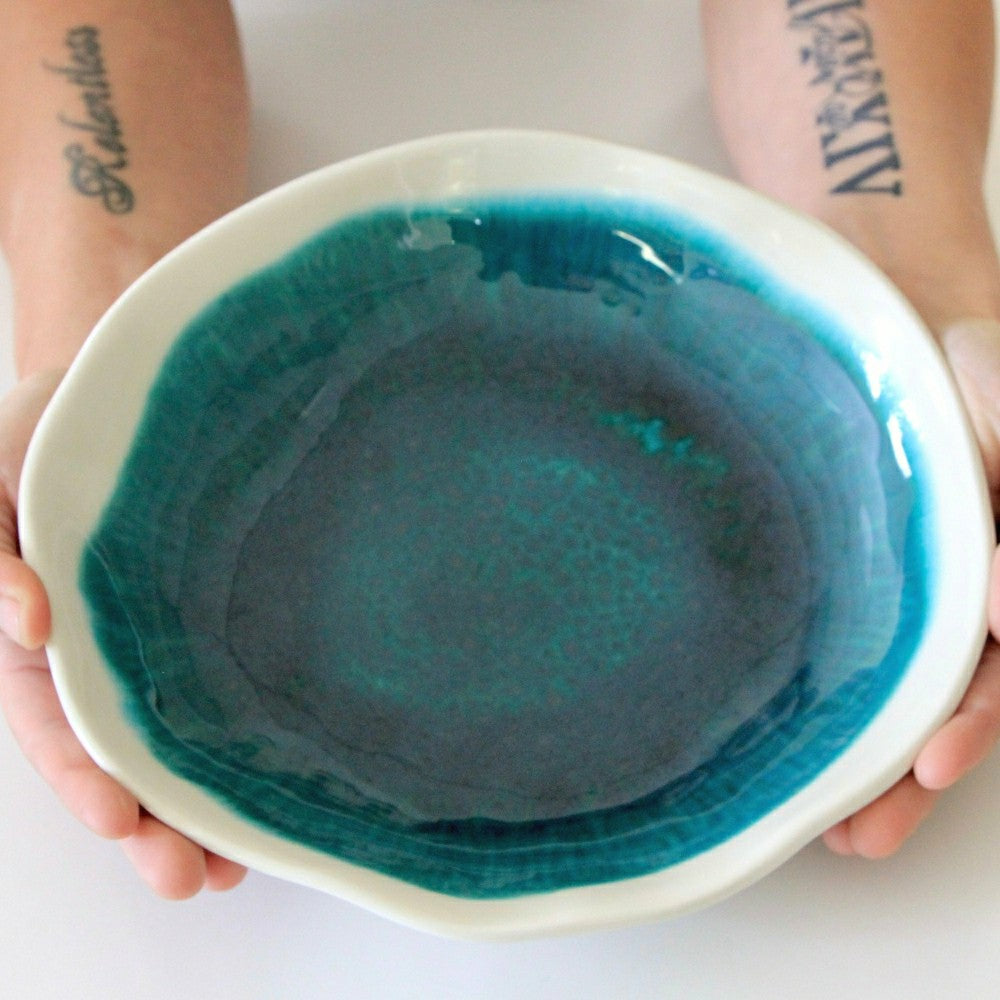 Plow & Hearth Artisan Pasta Bowl