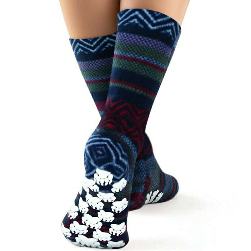 Plow & Hearth Polar Feet Adult Socks - Nordic