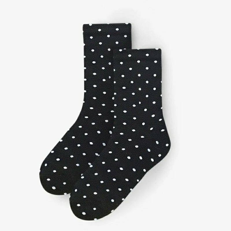Plow & Hearth Polar Feet Adult Socks - Domino