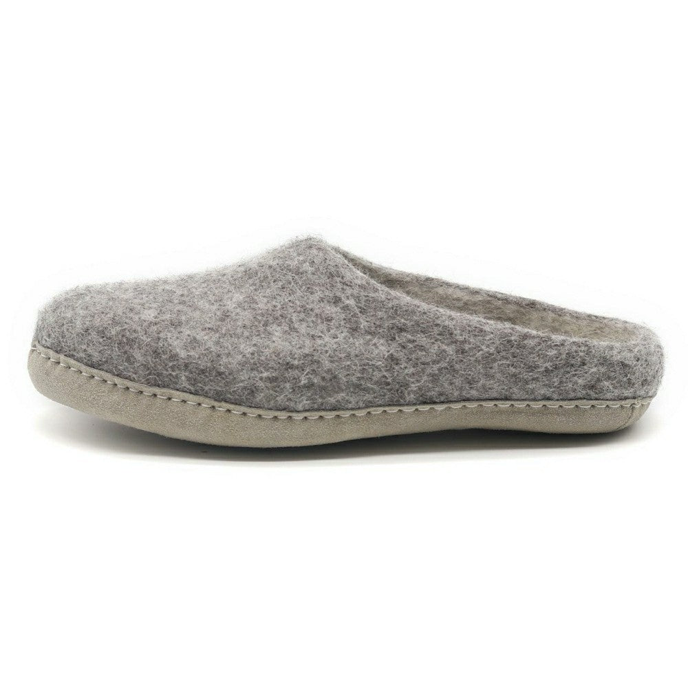 Plow & Hearth Mens Astoria Wool House Slippers