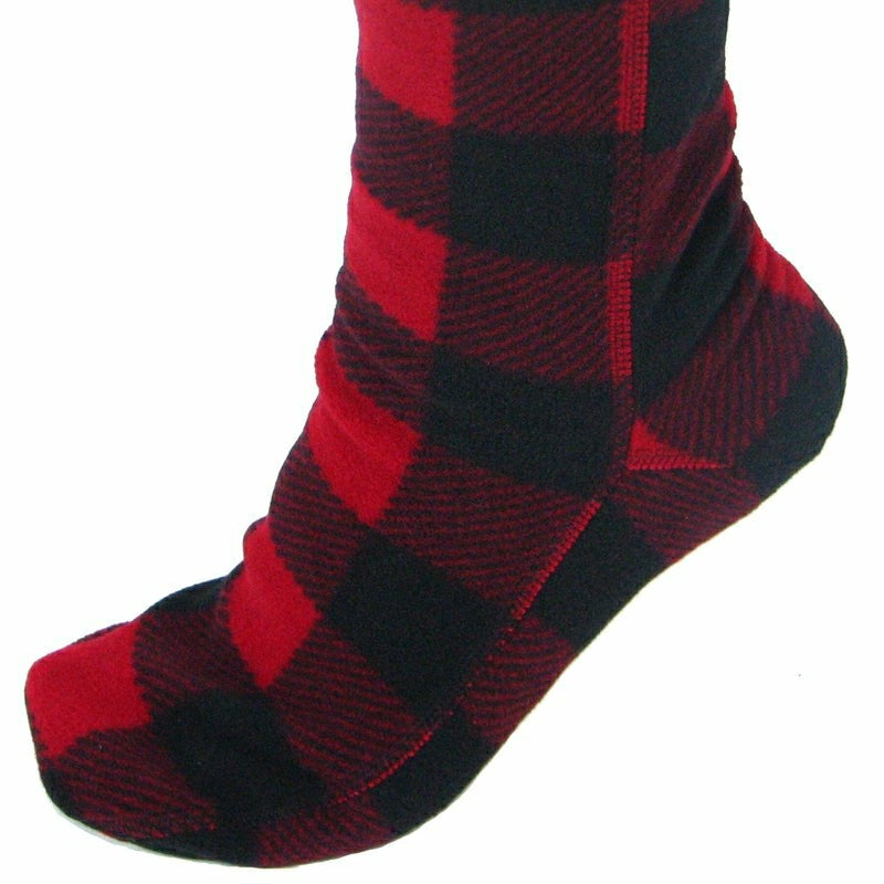 Plow & Hearth Over-the-Knee Fleece Socks - Lumberjack