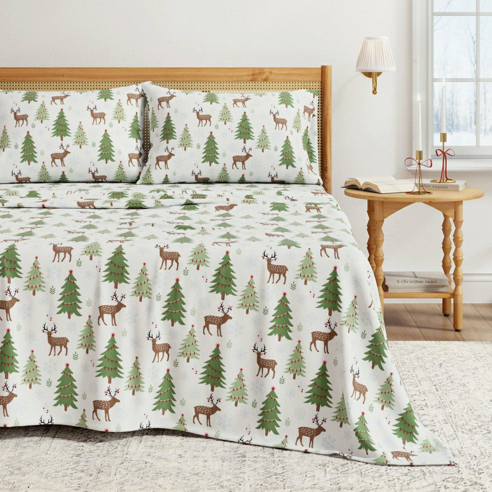 Plow & Hearth 100% Turkish Cotton Flannel Sheet Sets - Boulder Collection