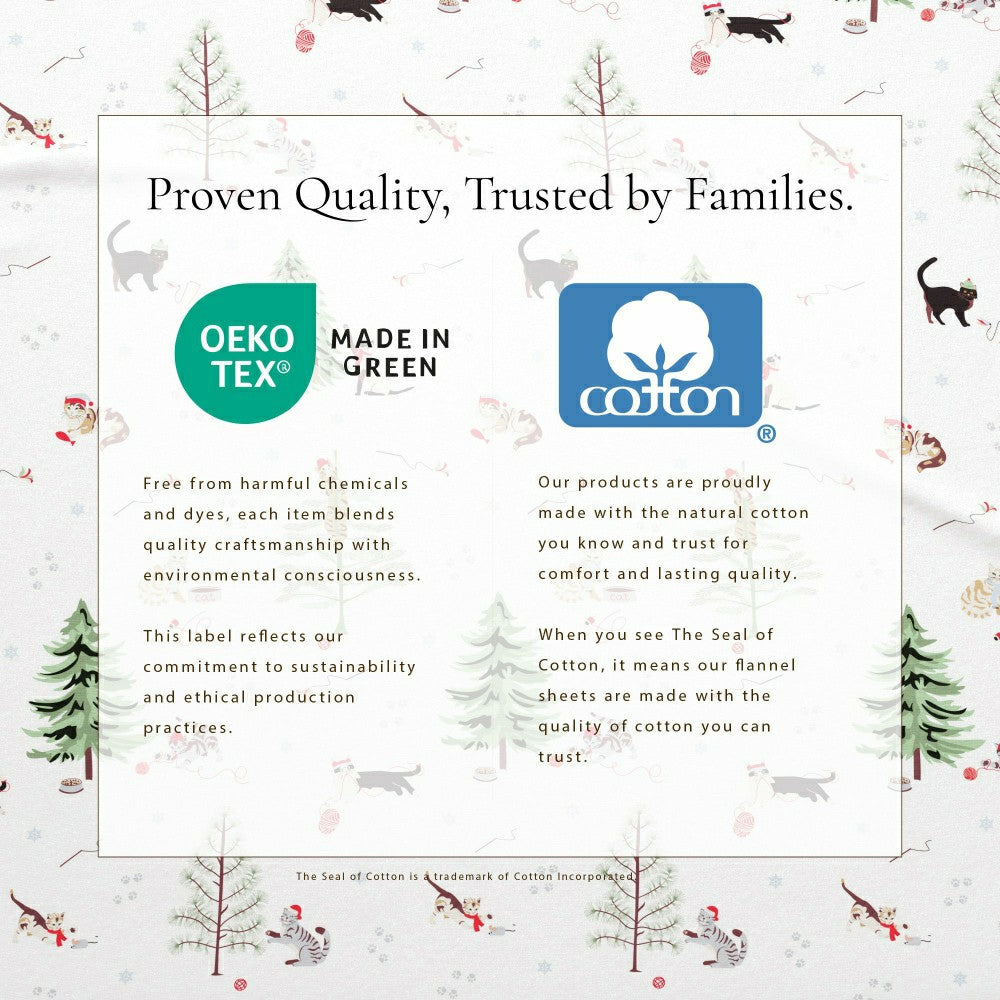 Plow & Hearth 100% Turkish Cotton Flannel Sheet Sets - Boulder Collection