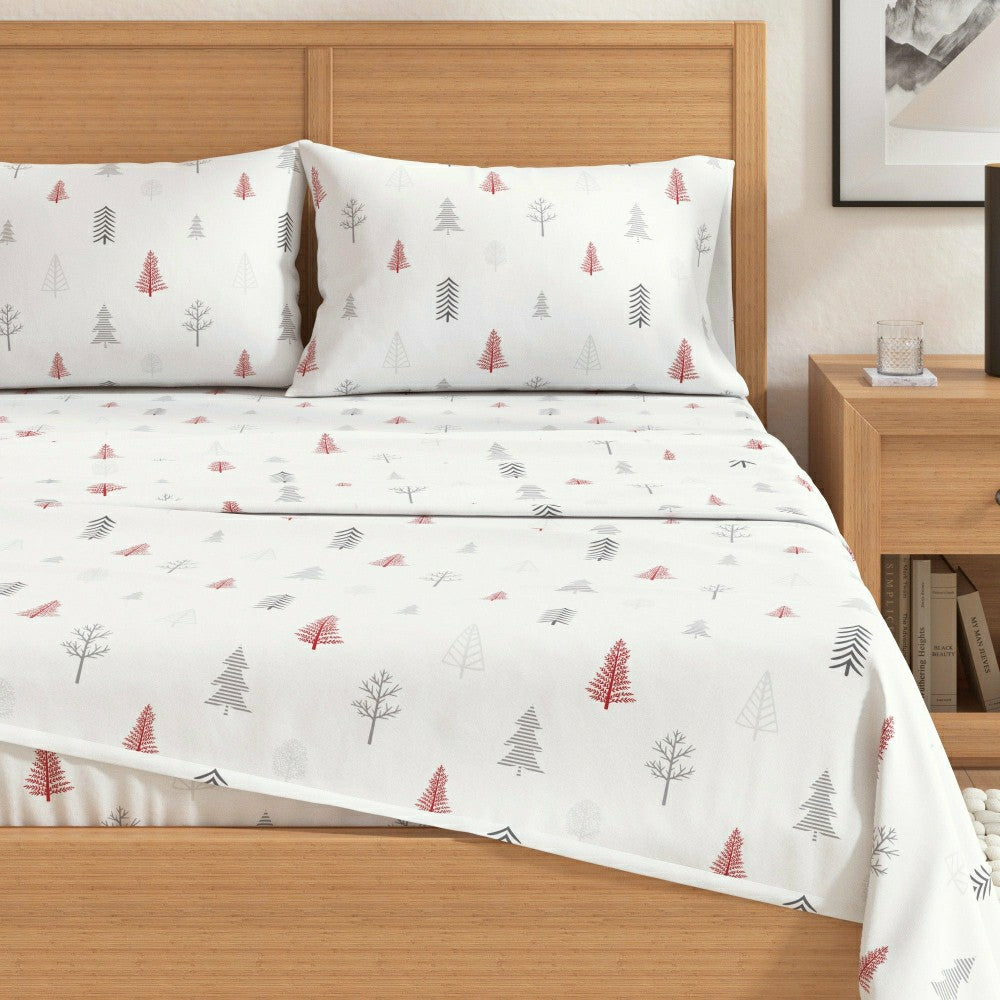 Plow & Hearth 100% Turkish Cotton Flannel Sheet Sets - Boulder Collection